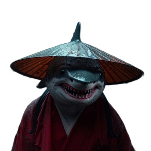 mask, hat, staff, dragon transparent PNG cut-out