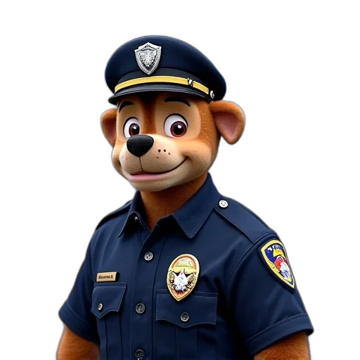 staff, animal, face, jacket transparent PNG cut-out