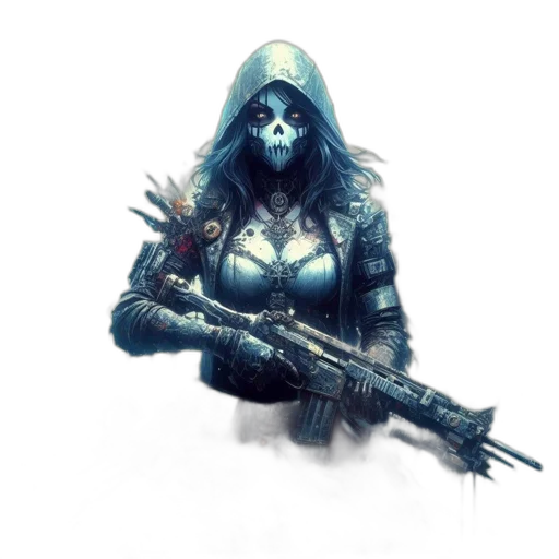 weapon, mask, concept art, fantasy art transparent PNG cut-out