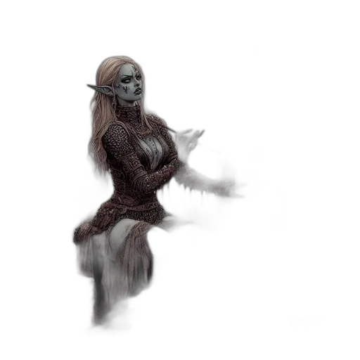 creature, mask, staff, robot transparent PNG cut-out