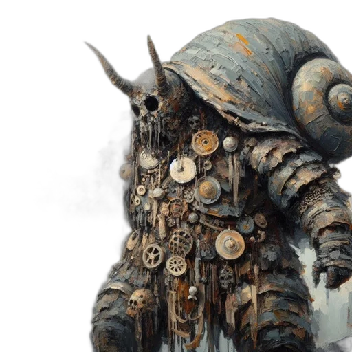 weapon, sword, robot, creature transparent PNG cut-out