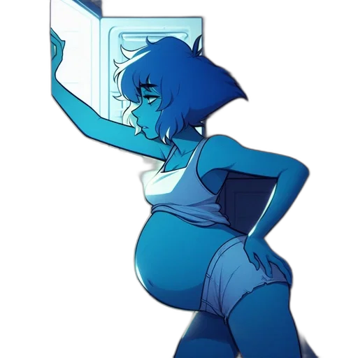 robot, dress, weapon, staff transparent PNG cut-out