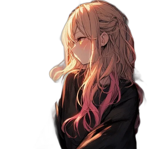jacket, hair, face, mask transparent PNG cut-out