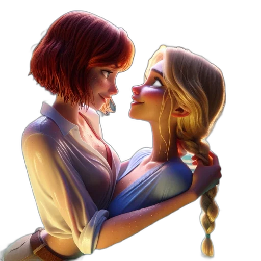 fantasy art, concept art, comic book art, photorealistic transparent PNG cut-out