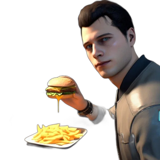 food, jacket, robot, weapon transparent PNG cut-out