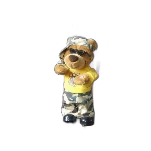 staff, 3d render, concept art, teddy transparent PNG cut-out