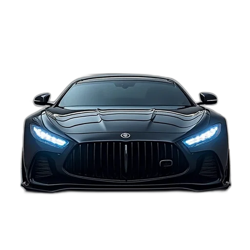 car, 3d render, photorealistic, concept art transparent PNG cut-out