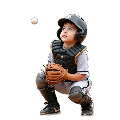 photorealistic, 3d render, young, child transparent PNG cut-out