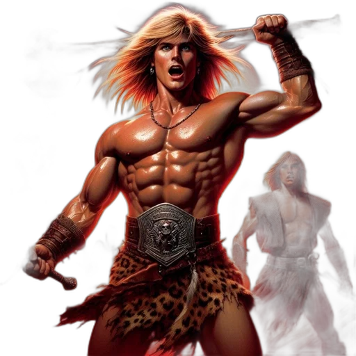 fantasy art, comic book art, concept art, photorealistic transparent PNG cut-out