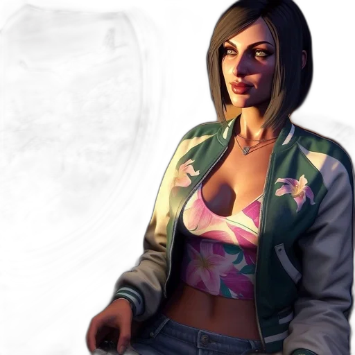 jacket, face, weapon, mask transparent PNG cut-out