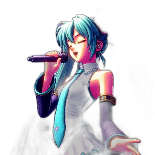 dress, staff, vaporwave, concept art transparent PNG cut-out