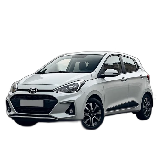 car, hyundai, grand, i10 transparent PNG cut-out