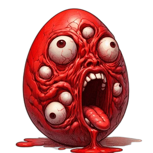 creature, mask, concept art, comic book art transparent PNG cut-out