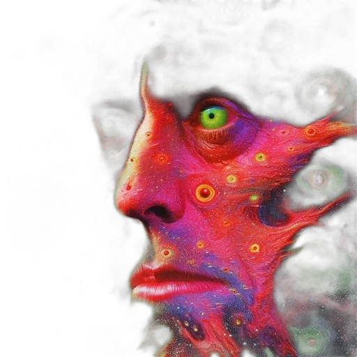 face, mask, creature, dragon transparent PNG cut-out