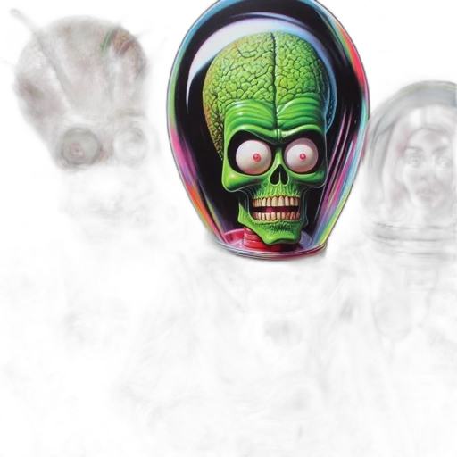 mask, face, creature, concept art transparent PNG cut-out