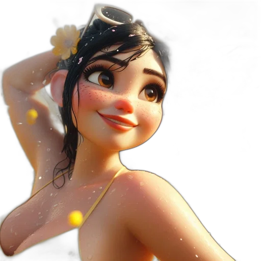 dress, jewelry, crown, 3d render transparent PNG cut-out