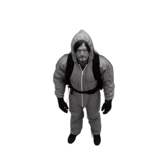 jacket, creature, staff, animal transparent PNG cut-out