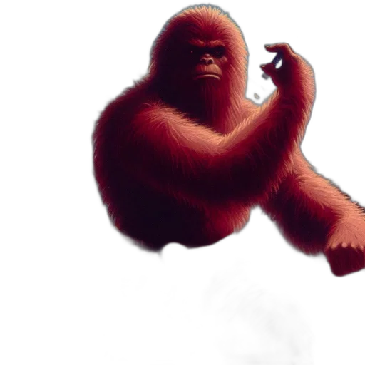 creature, animal, hair, robot transparent PNG cut-out