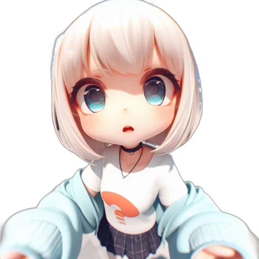 robot, staff, face, creature transparent PNG cut-out