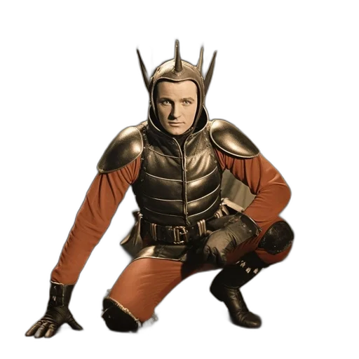 crown, staff, animal, robot transparent PNG cut-out