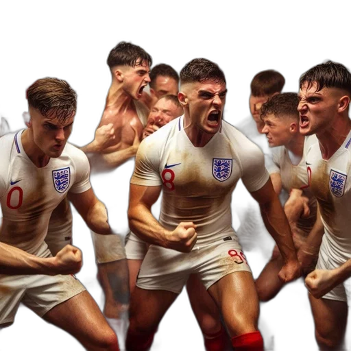 concept art, soccer, players, white transparent PNG cut-out