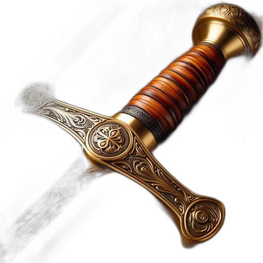 sword, staff, weapon, jewelry transparent PNG cut-out