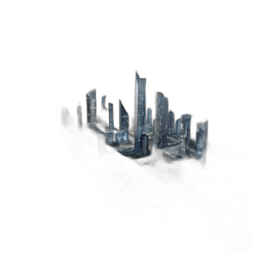 building, 3d render, concept art, photorealistic transparent PNG cut-out