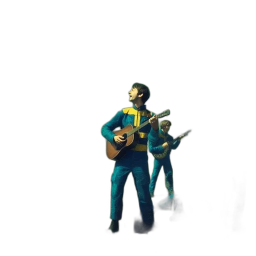 staff, robot, weapon, jacket transparent PNG cut-out