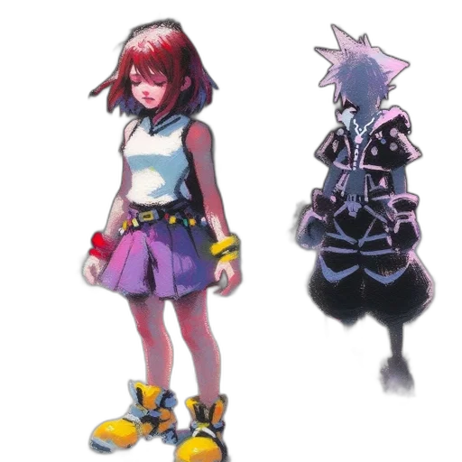 dress, concept art, pixel art, 3d render transparent PNG cut-out