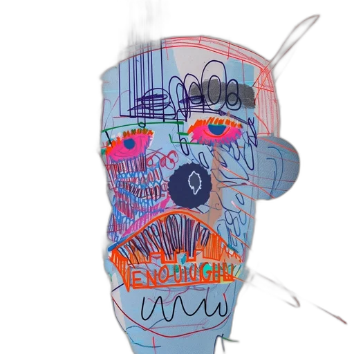 mask, robot, face, crown transparent PNG cut-out