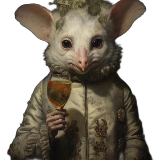 jacket, animal, creature, staff transparent PNG cut-out