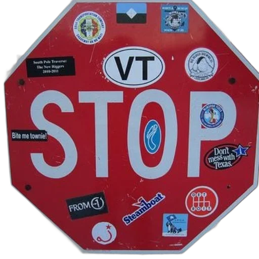 stop, sign, stickers, including transparent PNG cut-out