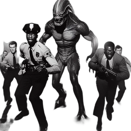 creature, robot, concept art, comic book art transparent PNG cut-out