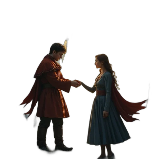 dress, crown, jacket, concept art transparent PNG cut-out