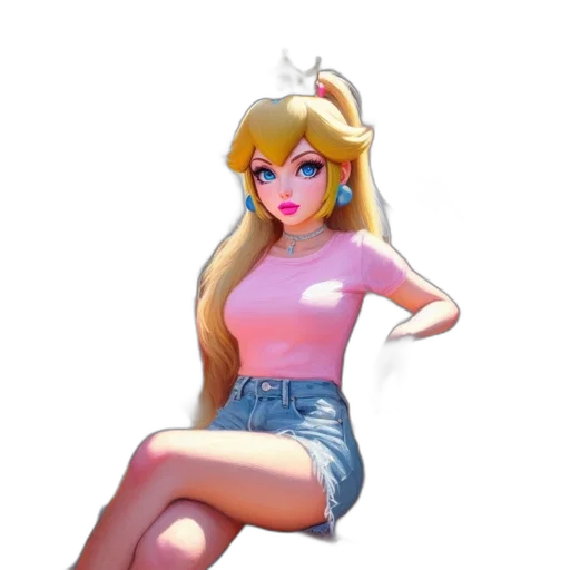 dress, crown, jewelry, staff transparent PNG cut-out