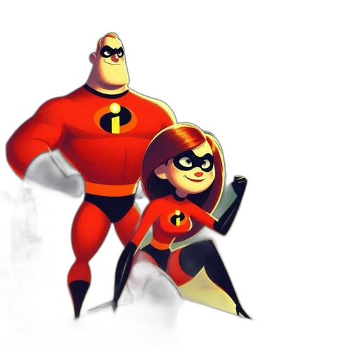 concept art, comic book art, 3d render, cartoon transparent PNG cut-out