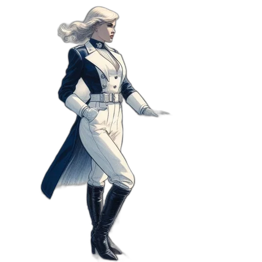 staff, dress, jacket, robot transparent PNG cut-out