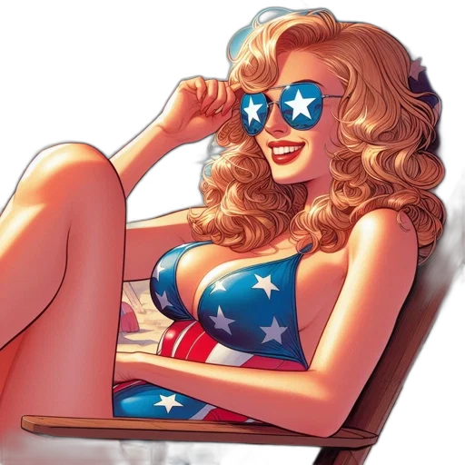 comic book art, cartoon, concept art, photorealistic transparent PNG cut-out