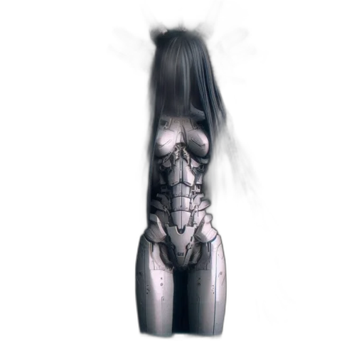 robot, mask, dress, creature transparent PNG cut-out