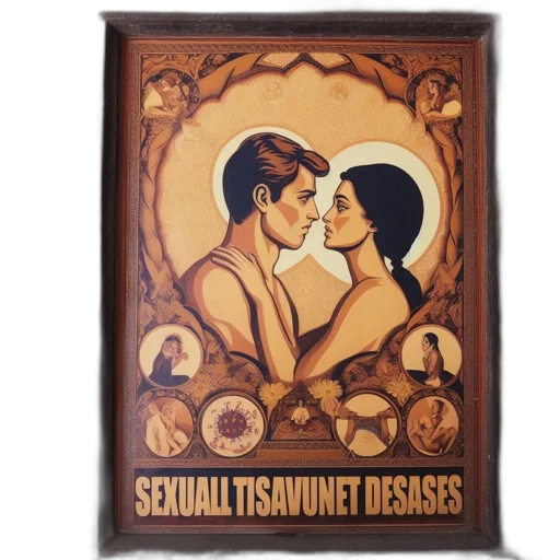 art, piece, features, couple transparent PNG cut-out