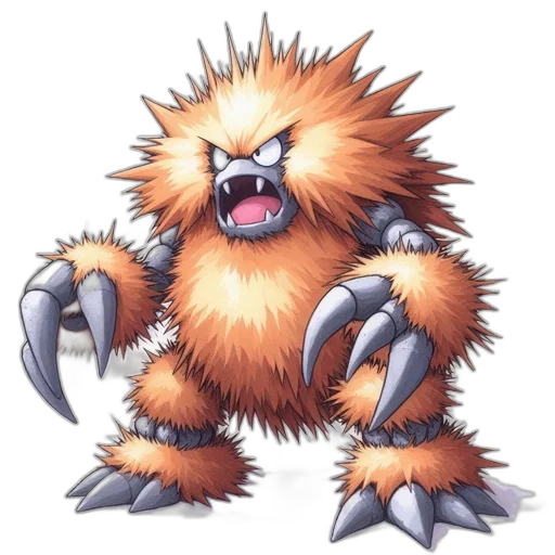 creature, animal, hair, staff transparent PNG cut-out