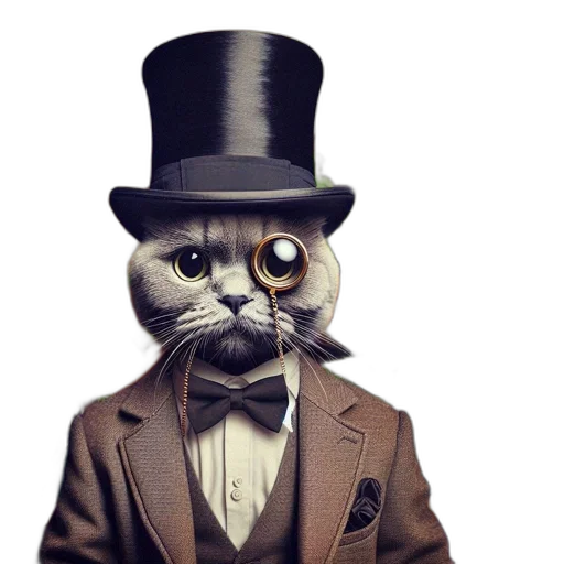 mask, hat, staff, animal transparent PNG cut-out