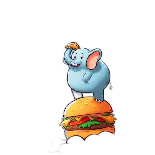 food, animal, creature, concept art transparent PNG cut-out