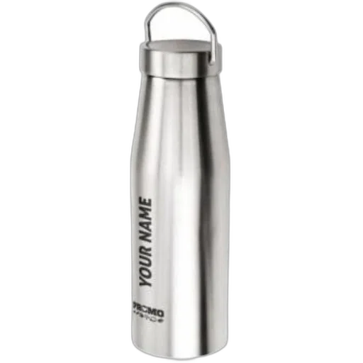 bottle, sleek, stainless, steel transparent PNG cut-out