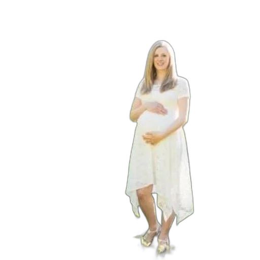 dress, staff, creature, photorealistic transparent PNG cut-out
