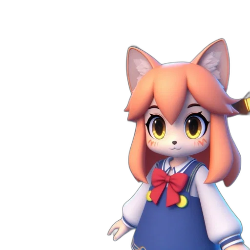 staff, dress, animal, creature transparent PNG cut-out