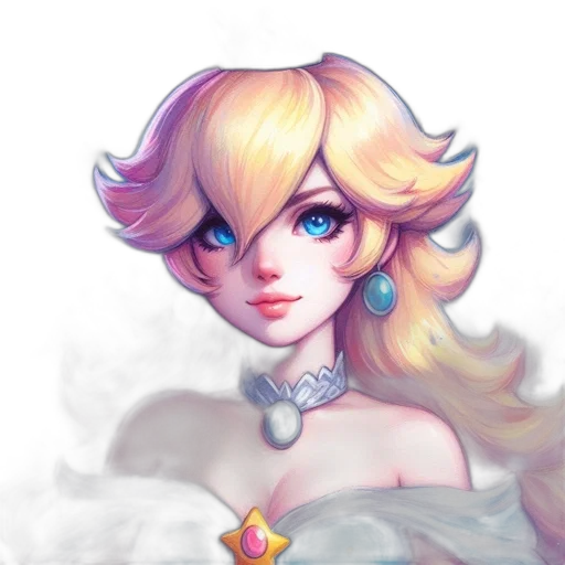 crown, face, dress, staff transparent PNG cut-out