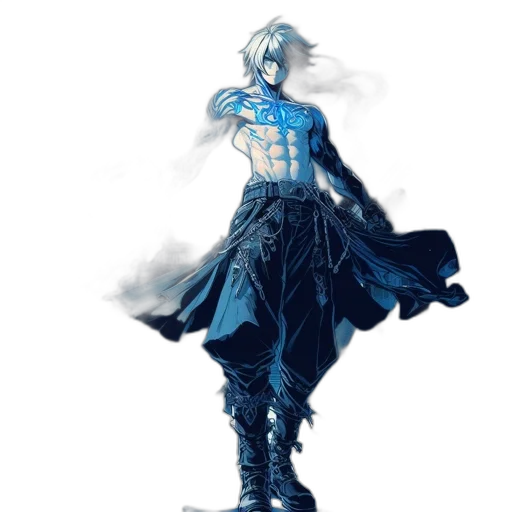 sword, dress, robot, concept art transparent PNG cut-out