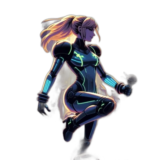 robot, concept art, comic book art, pixel art transparent PNG cut-out