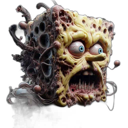 creature, mask, face, concept art transparent PNG cut-out